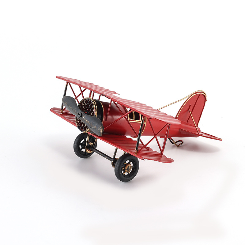 Retro Iron Metal Aircraft Mode - Desk Setup Photo reseña y precio