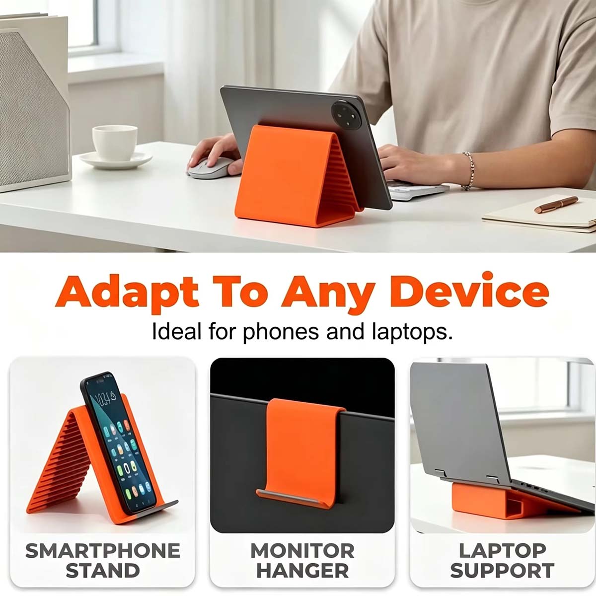 Freely Shaping Silicone Phone  - Desk Setup Design reseña y precio
