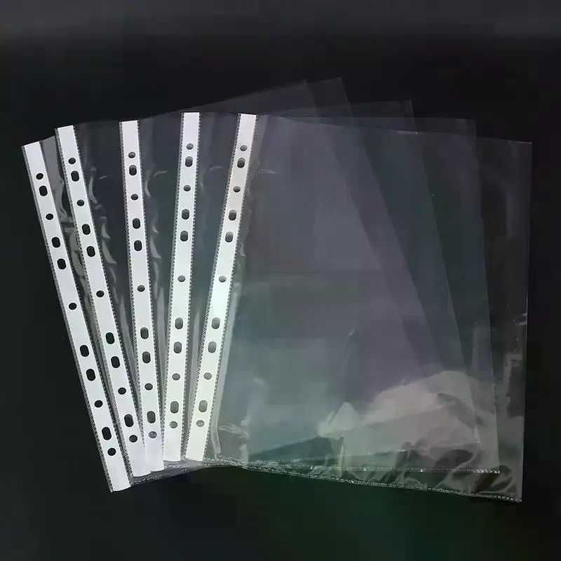 100pcs Clear A4 Plastic File F - Ring Binder Box reseña y precio