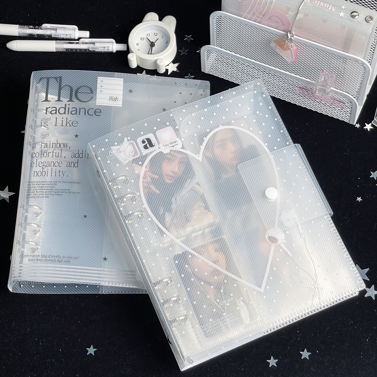 Korean Style A5 Binder Organiz - Ring Binder Box reseña y precio